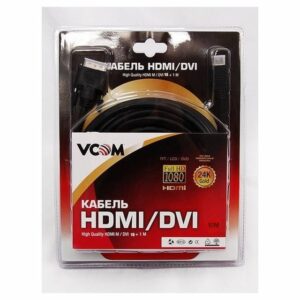 Кабель VCOM HDMI - DVI, 10 м