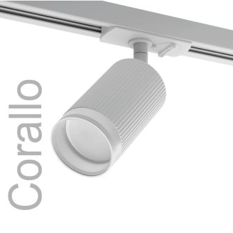 Трековый светильник WOLTA WTL-GU10/05W IP20 под лампу GU10 Белый CORALLO D60x140 1/50