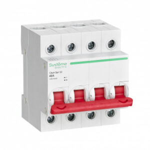 Выключатель нагрузки 4P 40А 400В, City9, Systeme Electric