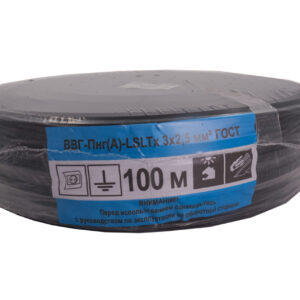 Кабель Промэко ВВГнг(А)-LSLTx 3x2.5 100 м ГОСТ