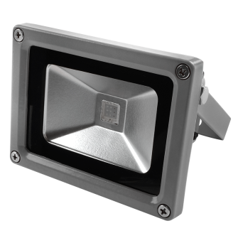 Прожектор светодиодный PFL-10W/RGB-RC/GR LED IP65 85-265V серый jaZZway