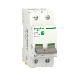 Выключатель нагрузки RESI9 (мод. рубильник) 2P 40А , Schneider Electric