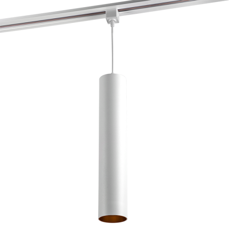 Светильник трековый PTR 2310 10w 4000K 30° WH (белый) 400мм на подвесе IP40 Jazzway